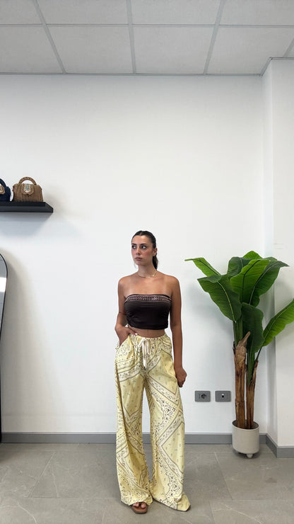 PANT IN VISCOSA “BANDANA”