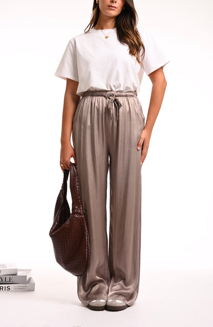 PANT SYLVIE “SATEN”