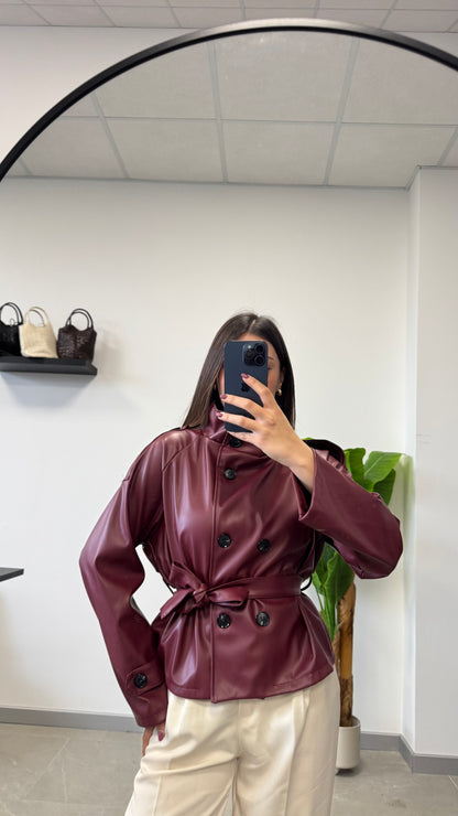 TRENCH ECOPELLE “MADAME”