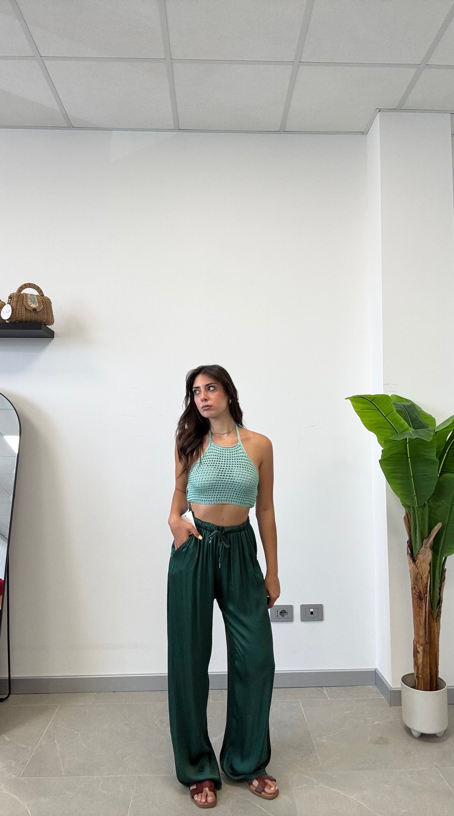 PANT SYLVIE “SATIN”