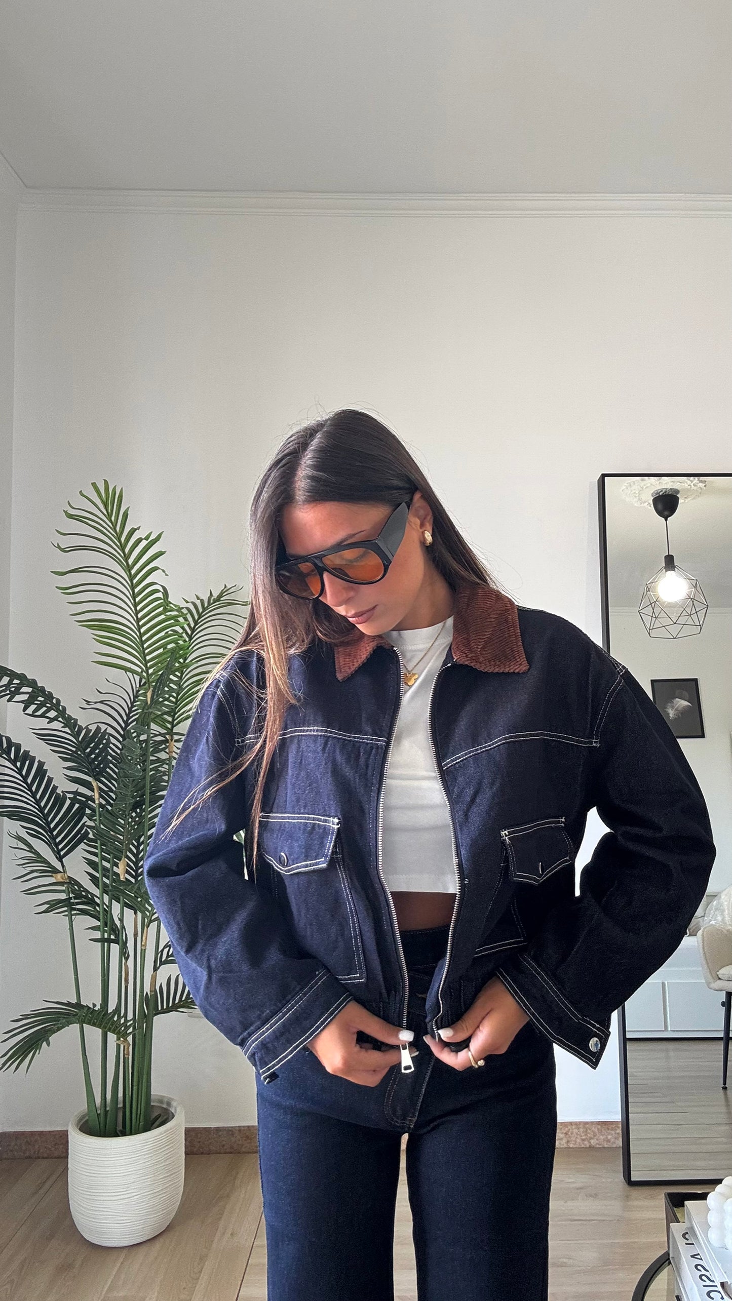 BOMBER DI “JEANS”