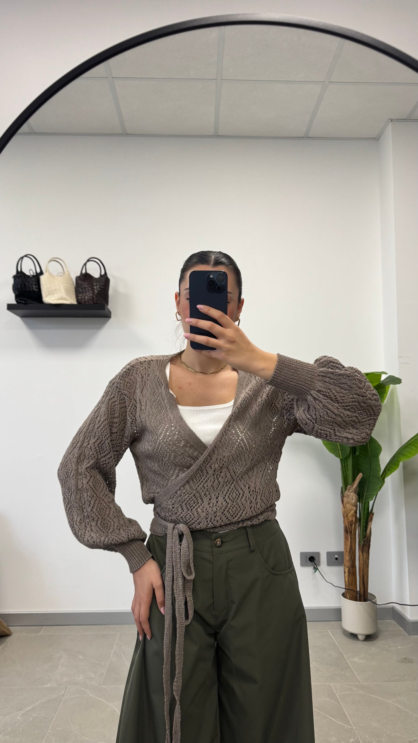 CARDIGAN IN FILO “GINNY”