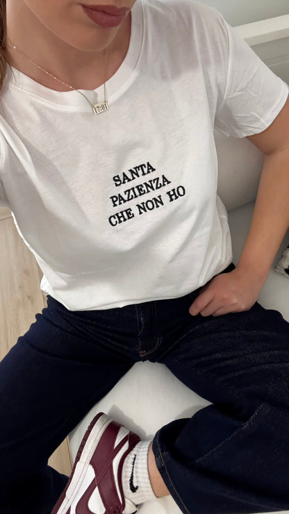 T-SHIRT “SANTA PAZIENZA”